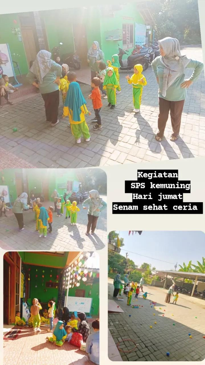 Senam sehat ceria SPS kemuning Padukuhan Tegalsari