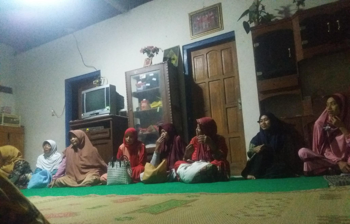 Rutinan yasinan di tegalrejo padukuhan Tegalsari