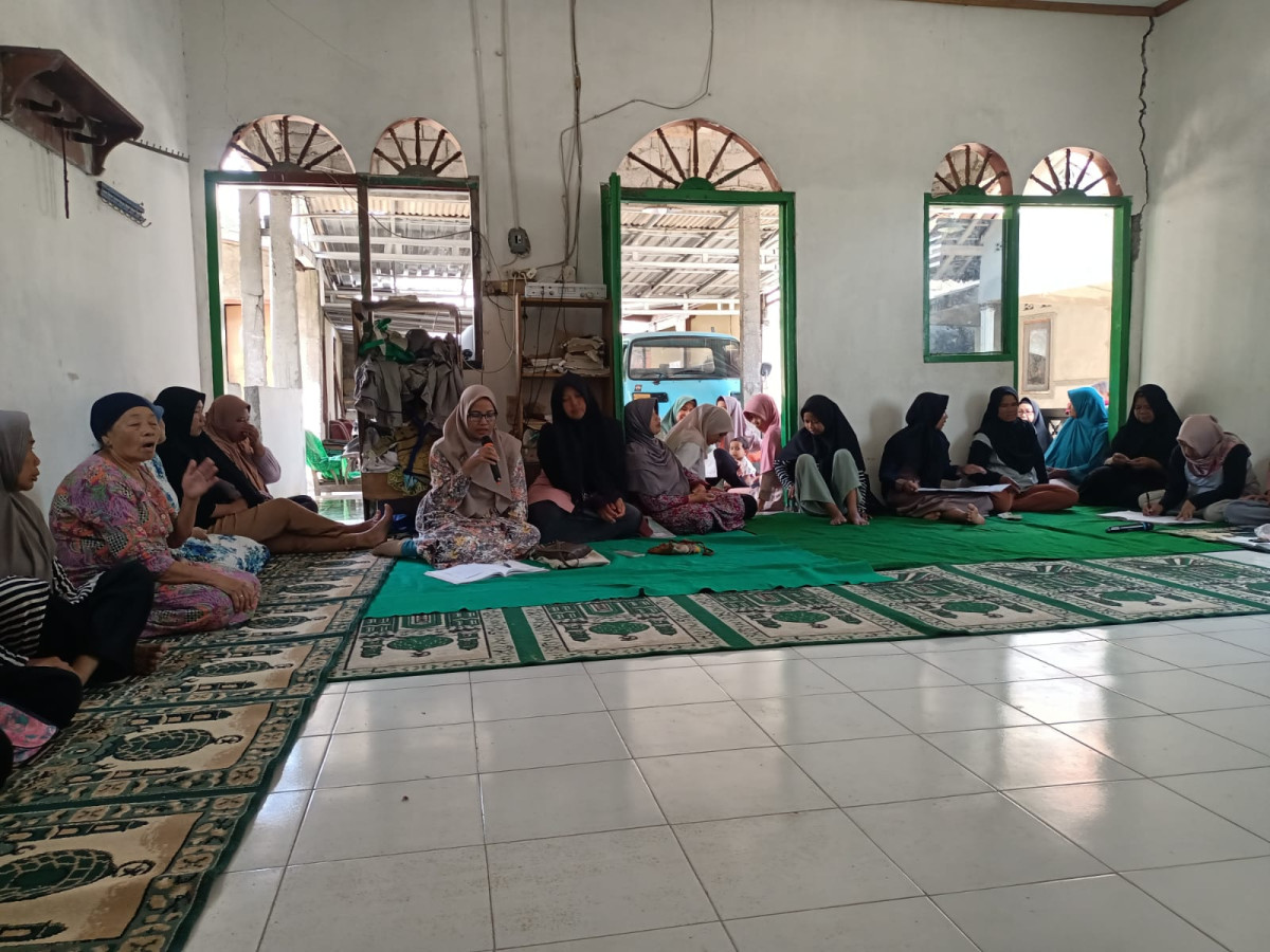 Pertemuan PKK padukuhan Krandon