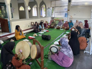 Latihan hadroh dsn Sanggrahan