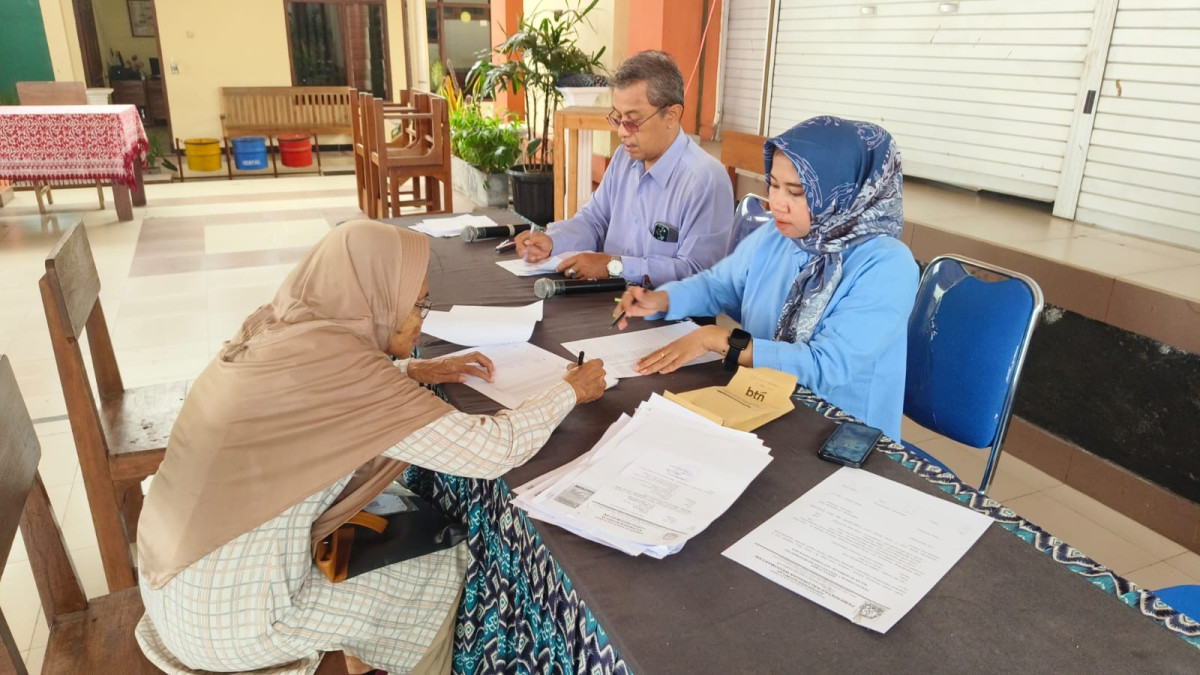 Penyaluran BLT DD Bulan September