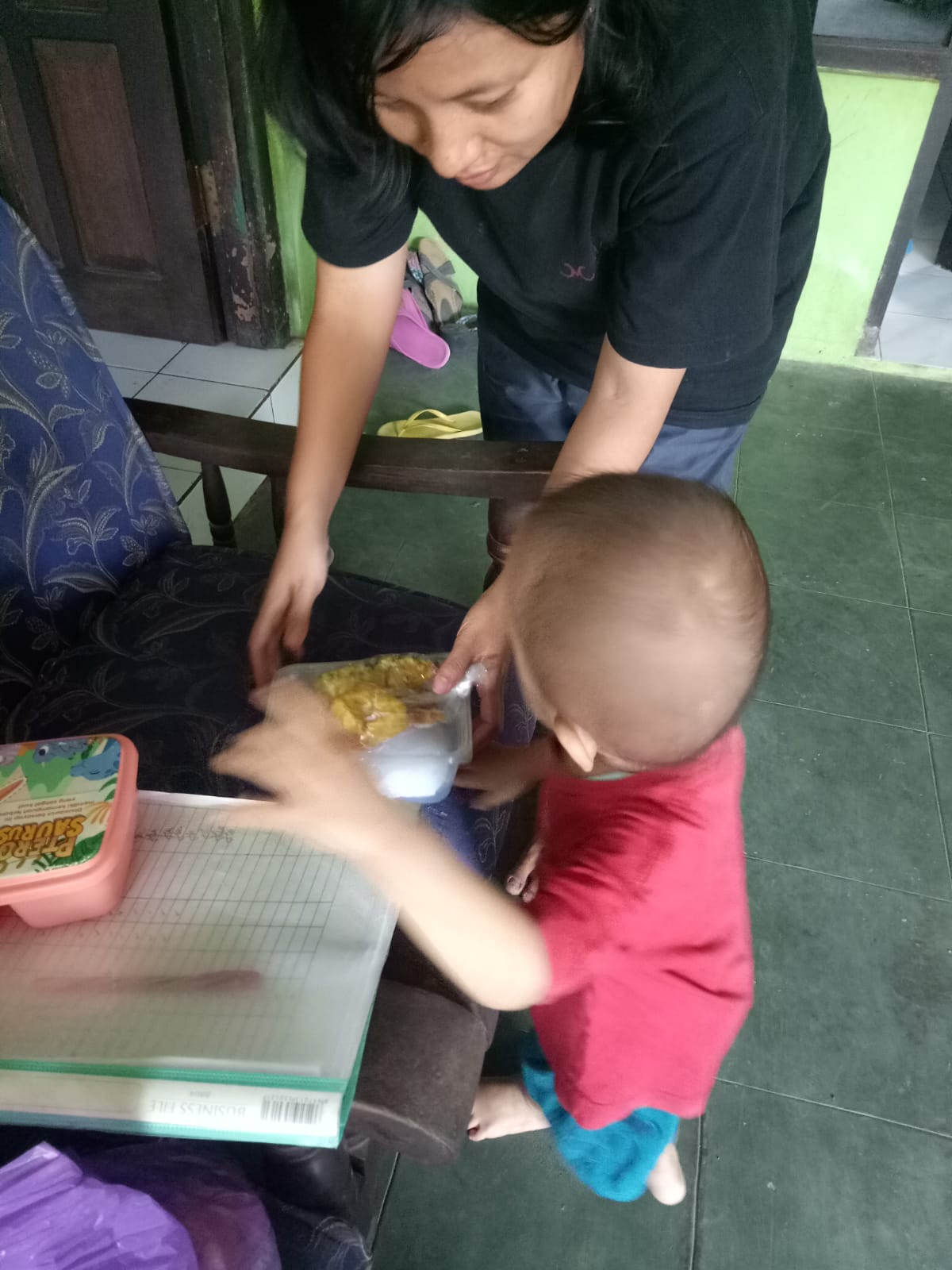 Penerimaan PMT Lokal padukuhan Wonosari