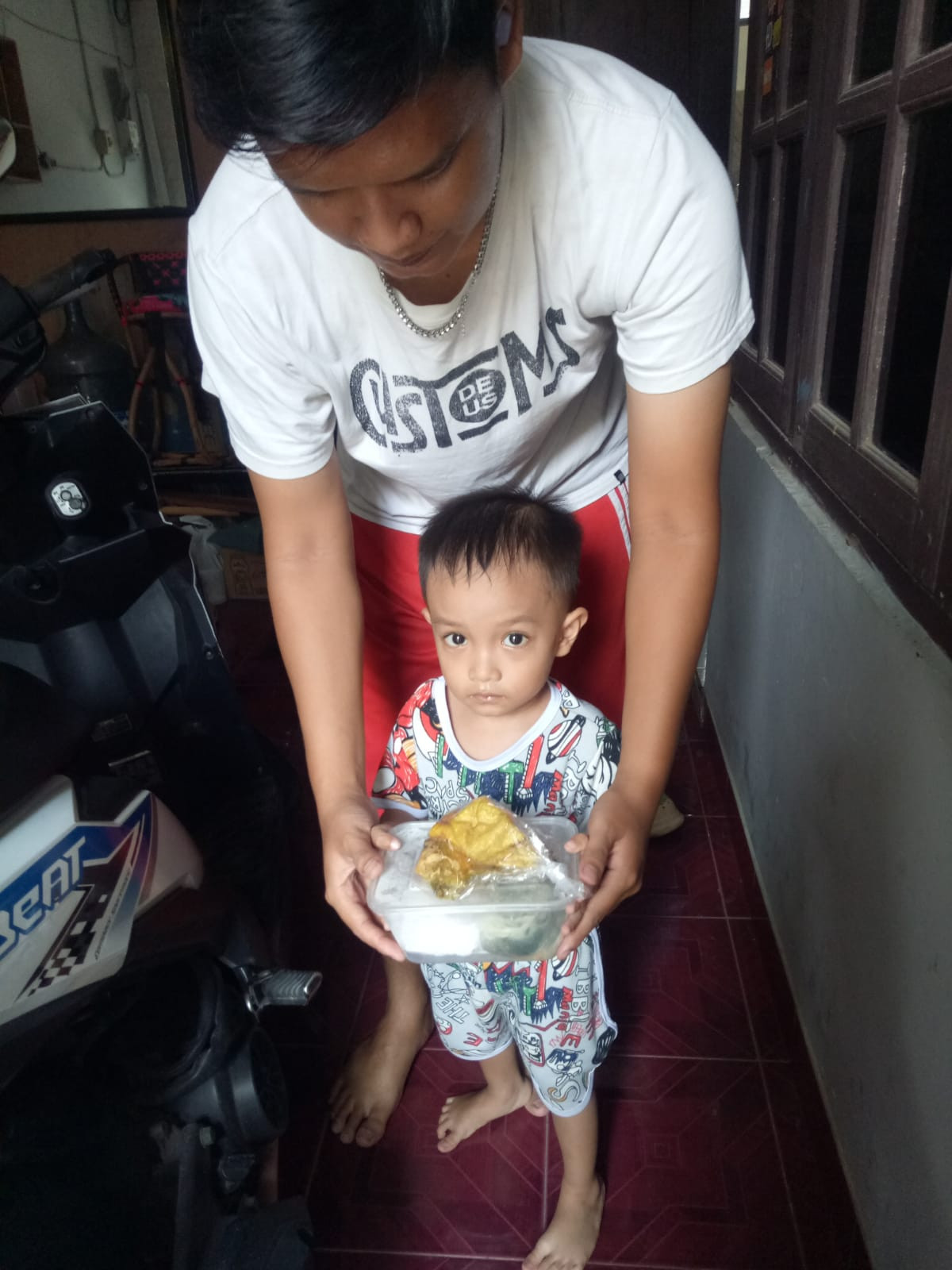 Penerimaan PMT Lokal balita Padukuhan Wonosari