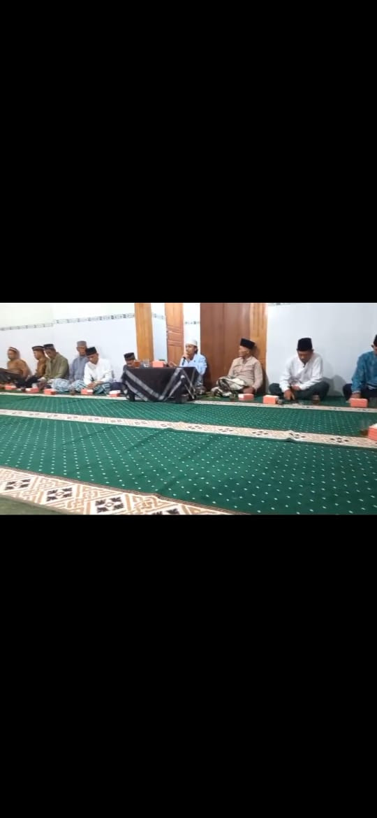 Pengajian memperingati Maulid Nabi di Karangmojo RW 50 Padukuhan Ceper