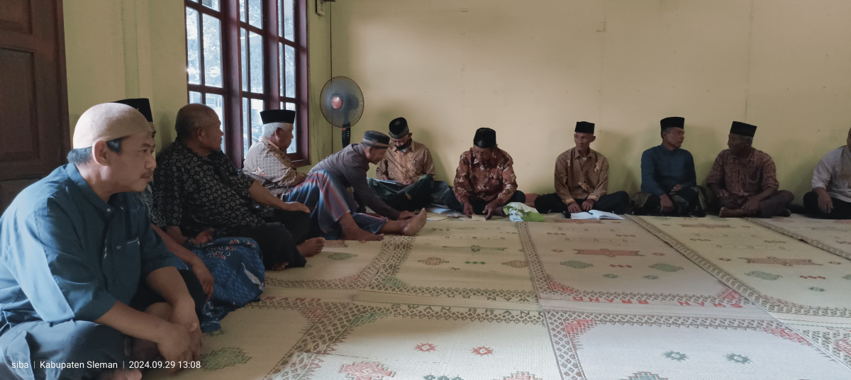 Kegiatan trah mbh yoso Prawiro di Jetis