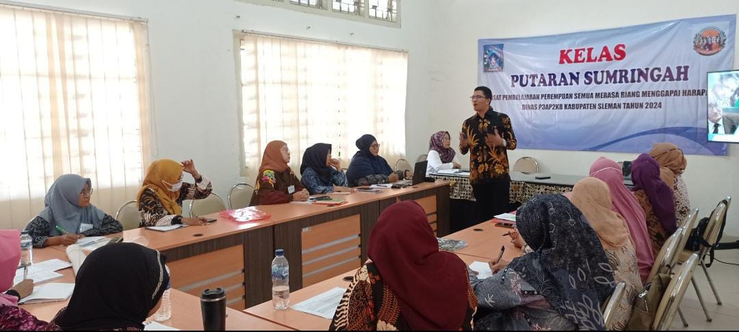 Kader padukuhan Bakungan belajar bersama P3AP2KB mengenai Perlindungan Wanita dan Anak Dimata Hukum