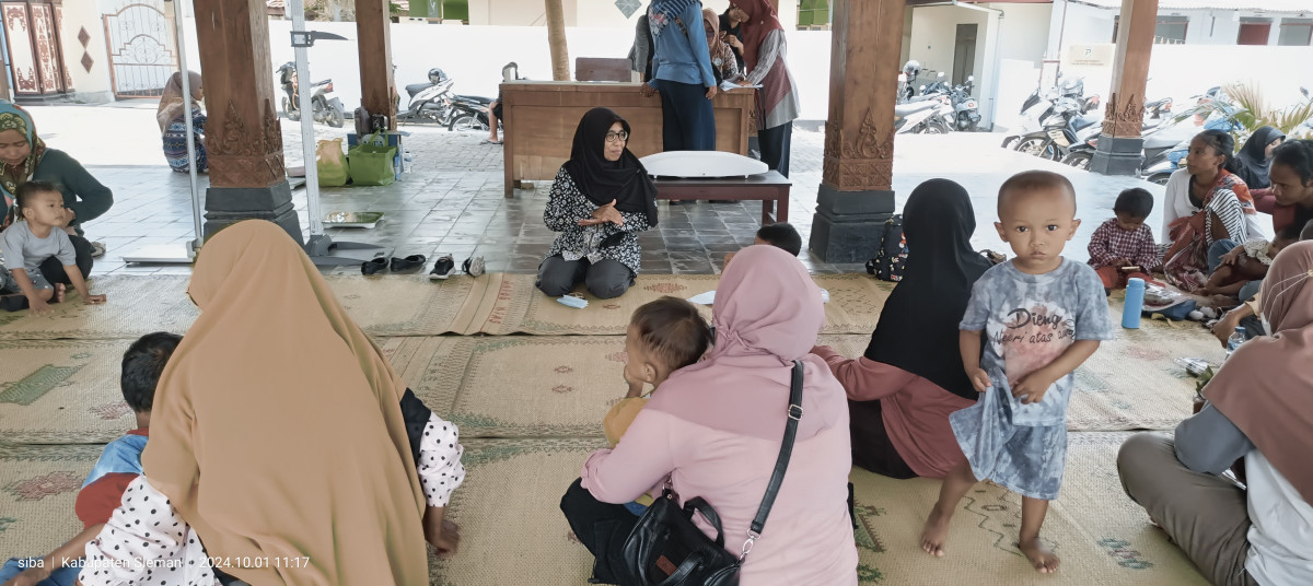 Kegiatan evaluasi pmt lokal di jetis