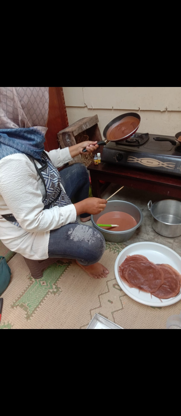 PMT lokal oleh kader Padukuhan Krapyak