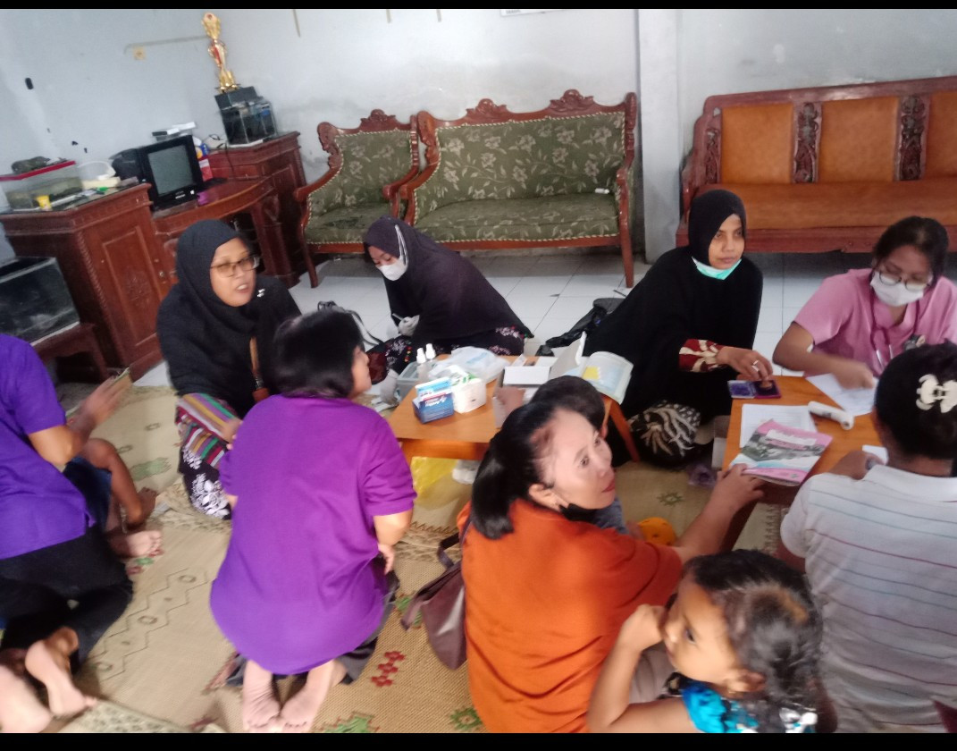 Vaksin JE Posyandu Bangkit Sawahan kidul