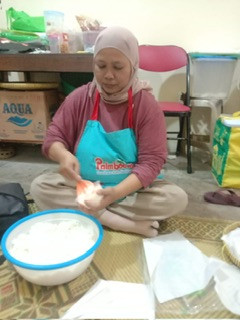 Partisipasi kader Kregan Sanggrahan dalam PMT lokal