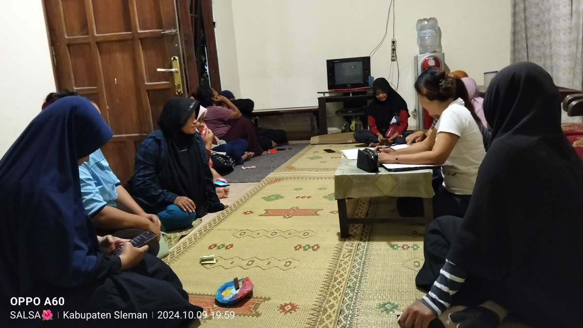 Pertemuan Dasa Wisma kel 3 Padukuhan Wonosari