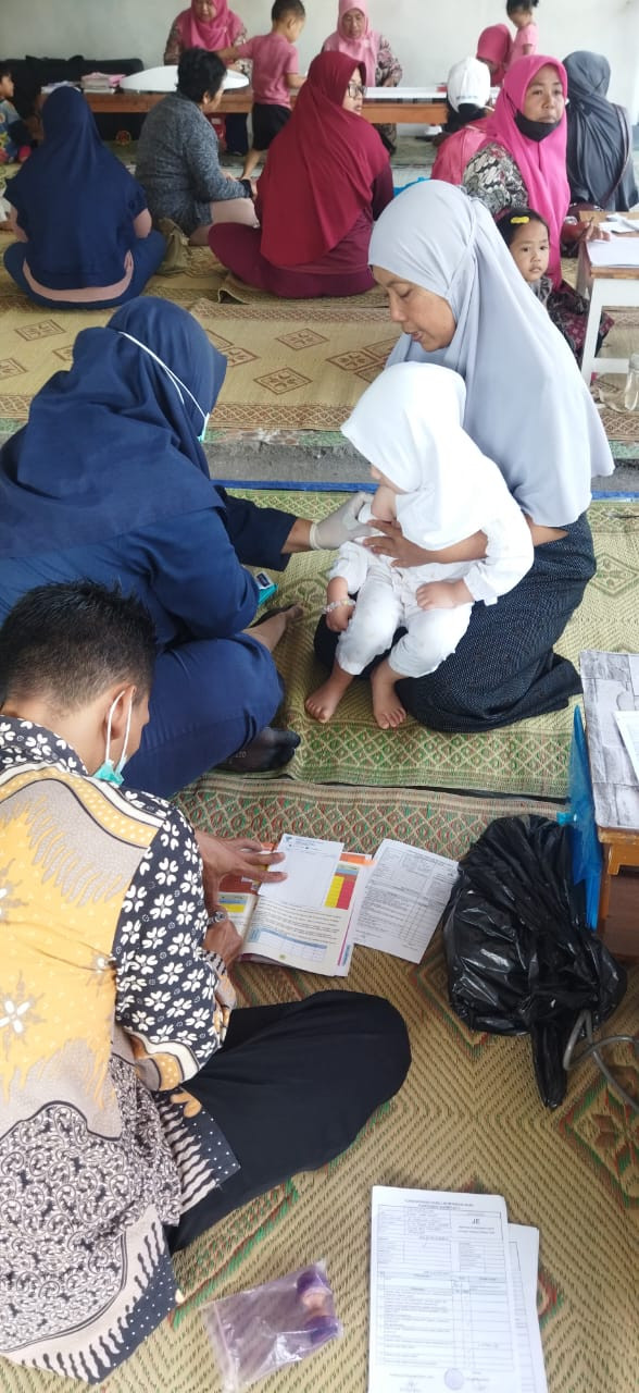 Imunisasi JE SPS kemuning padukuhan Tegalsari