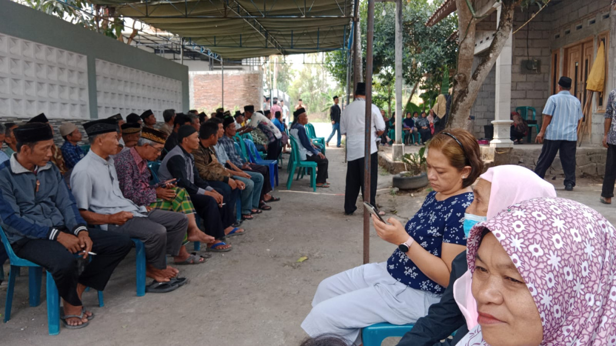 Takziah warga Padukuhan Tonggalan