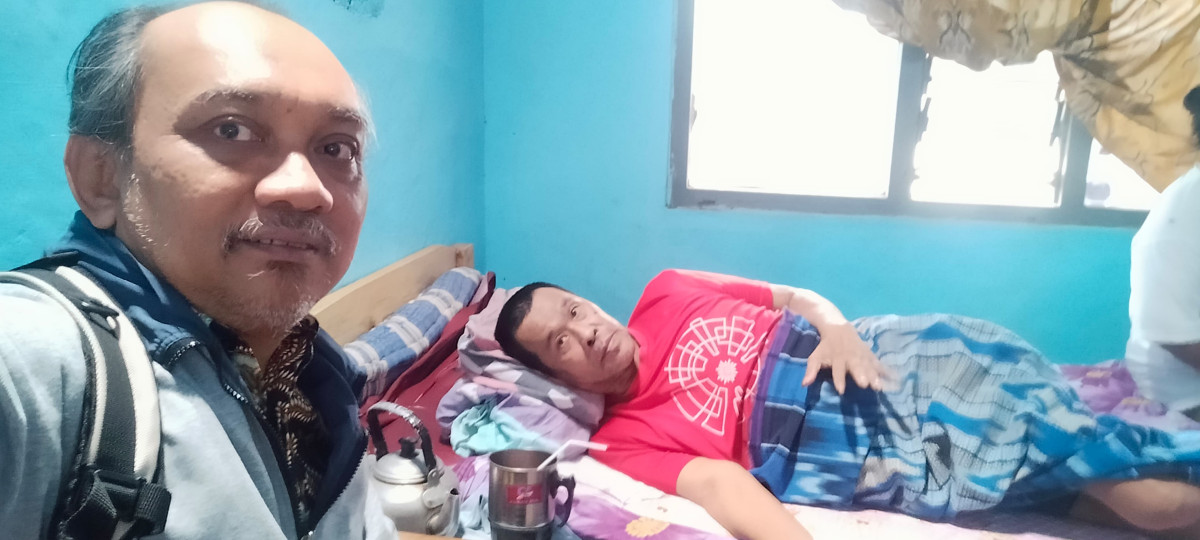 Kunjungan ke rumah warga  tonggalan