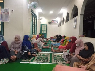 Pengajian rutin malam minggu pahing dusun Sanggrahan