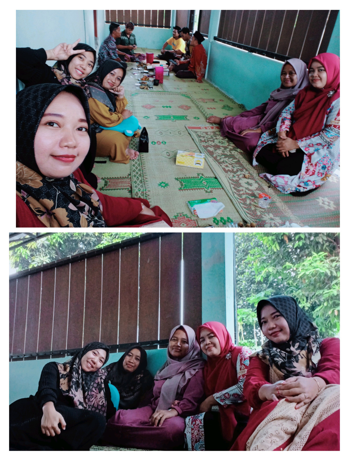 Silaturahmi jenguk bayi bapak umara oleh Bpk ibu dukuh Tegalsari