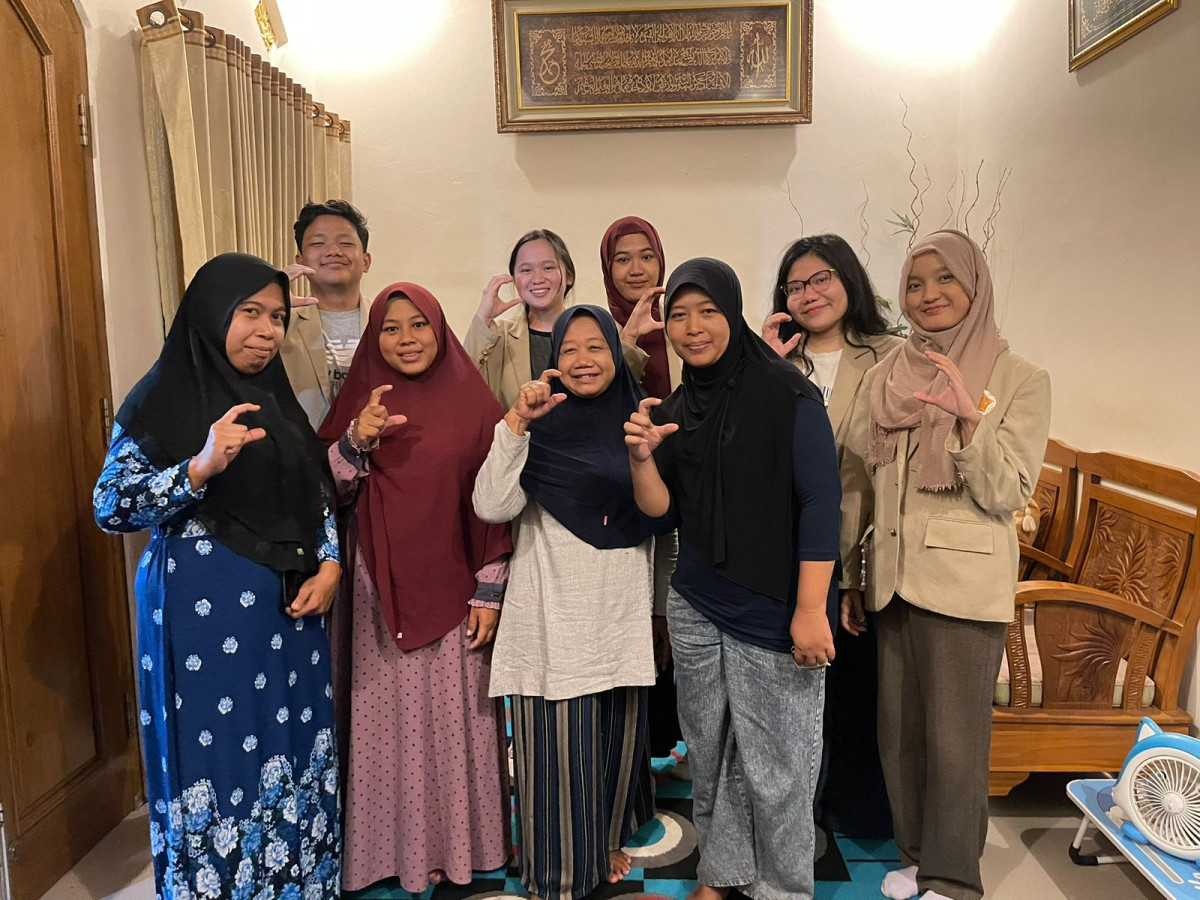 Kunjungan Mahasiswa UGM kelompok 75 di Pokoh