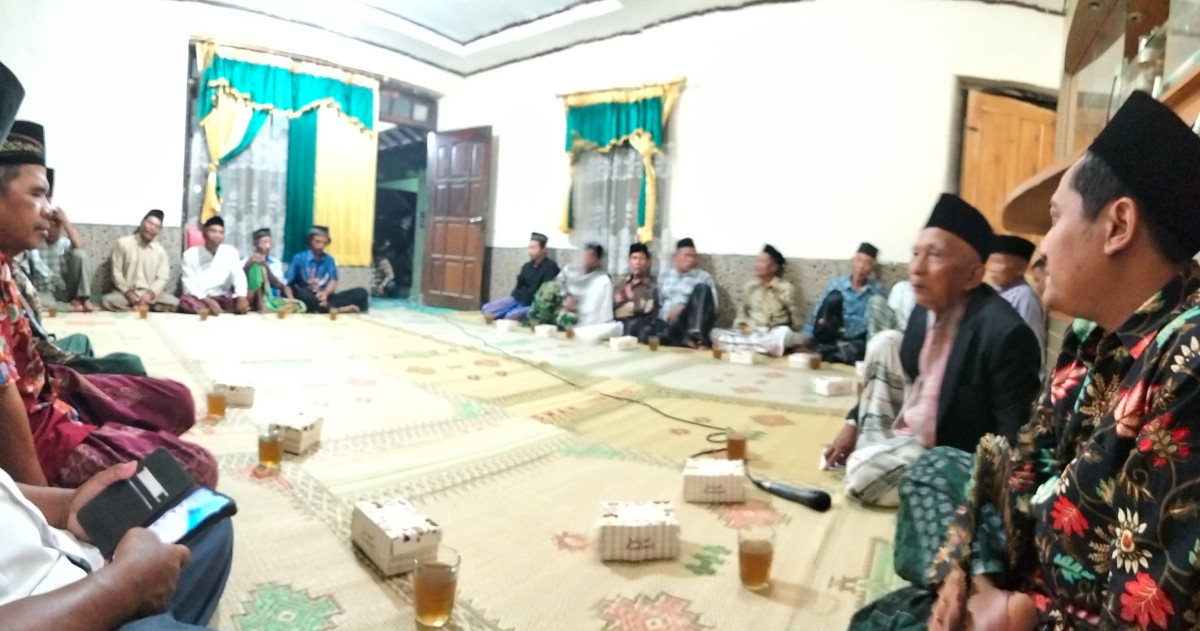 Tahlil dan do'a peringatan 2 tahun orang meninggalboadukuhan Tonggalan