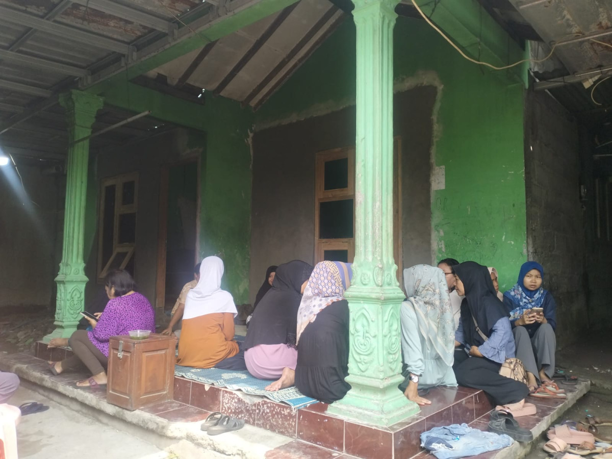 Takziah ibu warsinem dusun Babadan