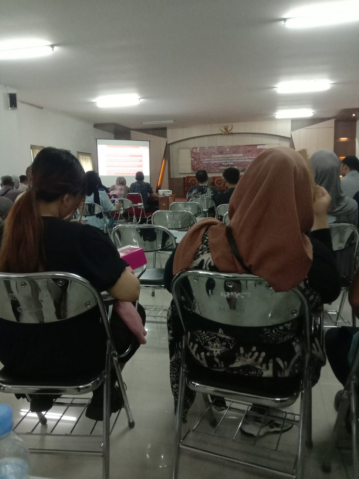 Bimtek KPPS Pilkada yg di hadiri oleh petugas krajan