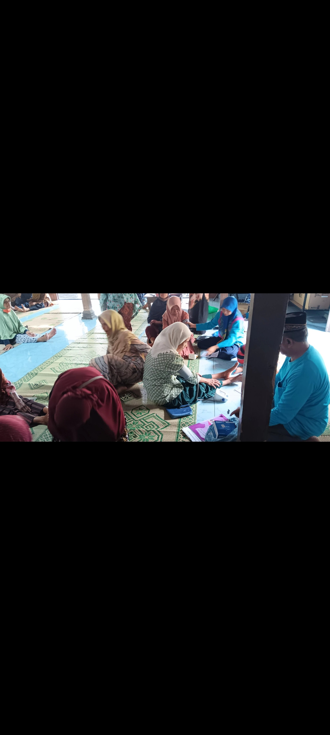 Pengukuran Tekanan Darah Lansia Pokoh