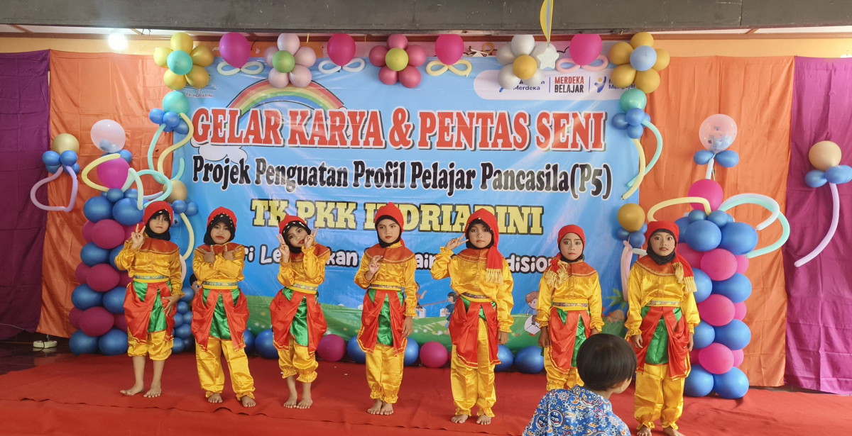 Gelar Karya Dan Pentas Seni TK PKK Indriyarini Pokoh