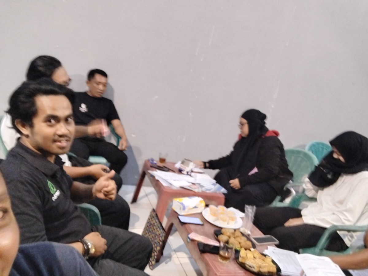 Rapat Koordinasi ke 2 Petugas KPPS TPS 16 Padukuhan Pokoh