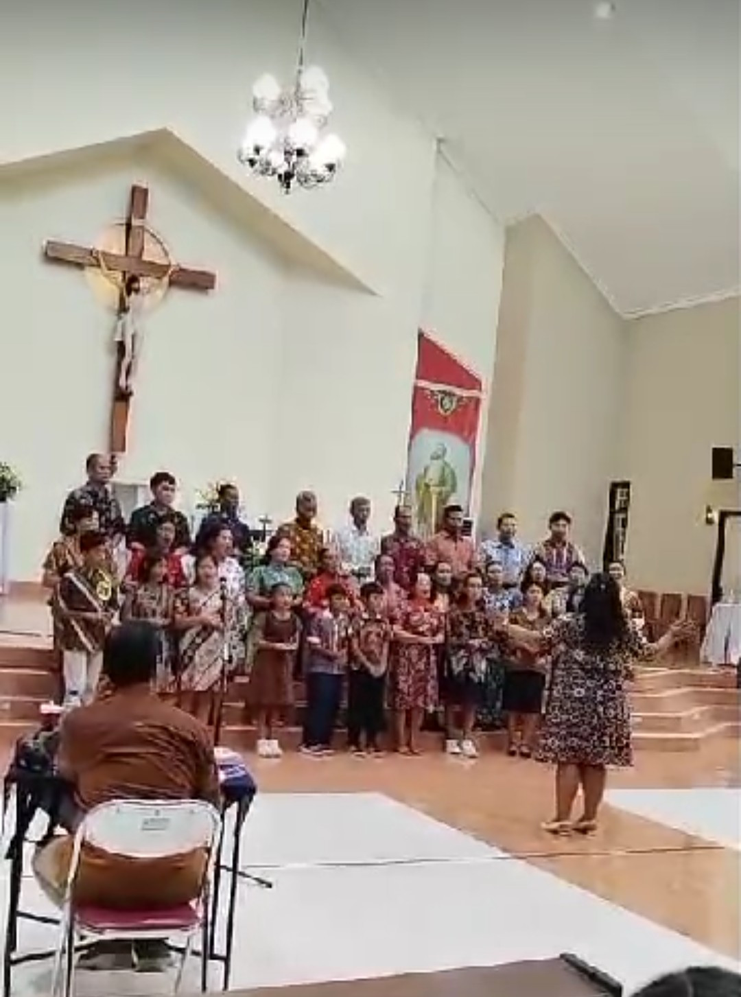 Lomba parade kor umat vincentius dusun sawahan kidul