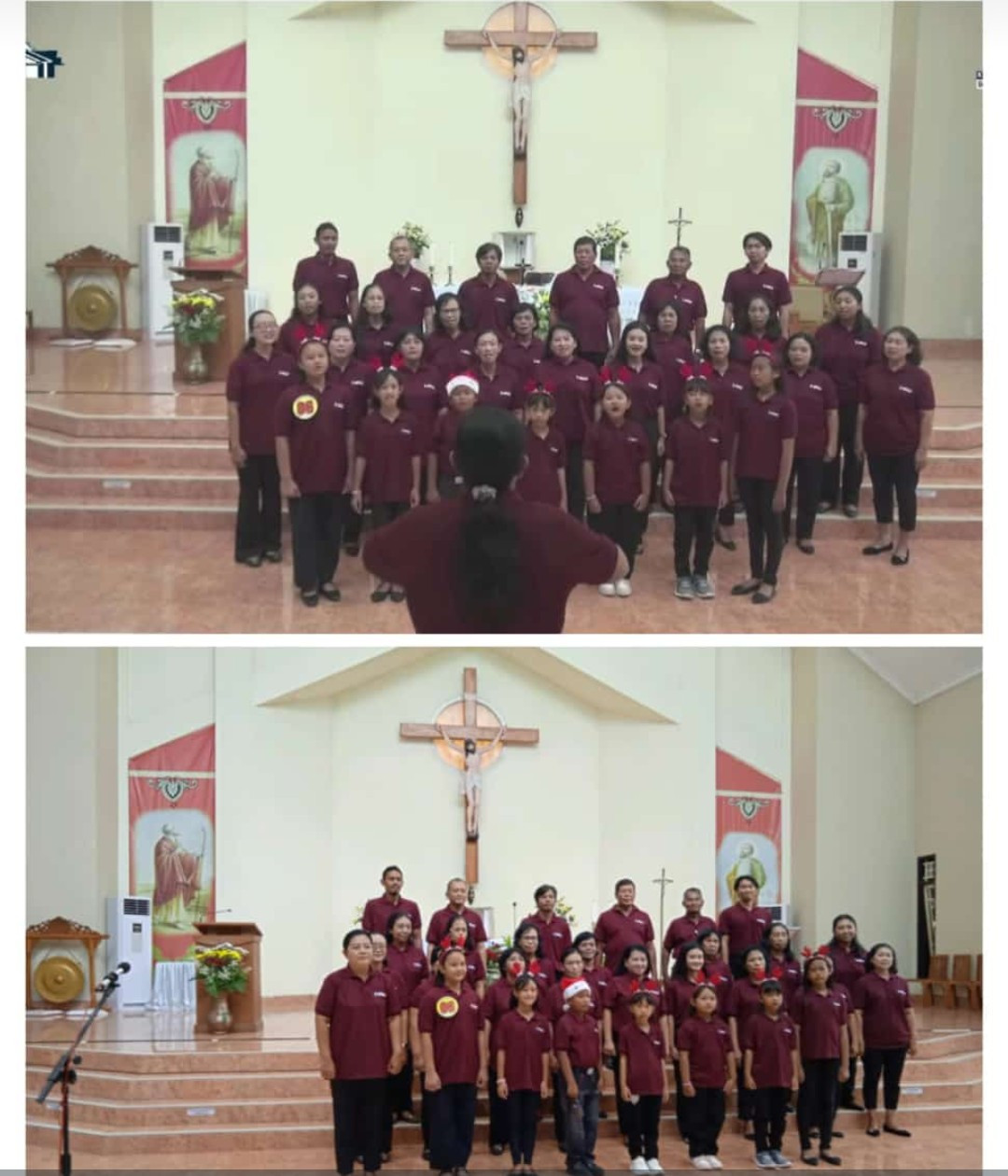 Parade kor umat carolus dusun sawahan kidul