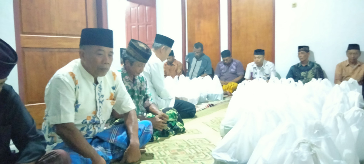 Kenduri warga rt 3 padukuhan Tonggalan