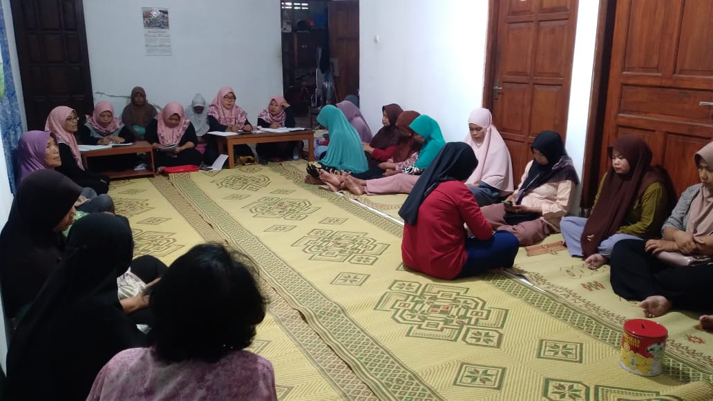 Pertemuan PKK RW 35 padukuhan malangrejo
