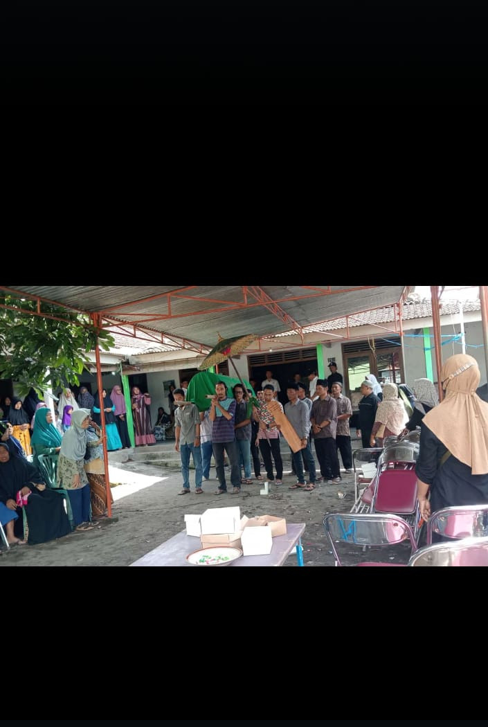 Proses Pemakaman warga krajan