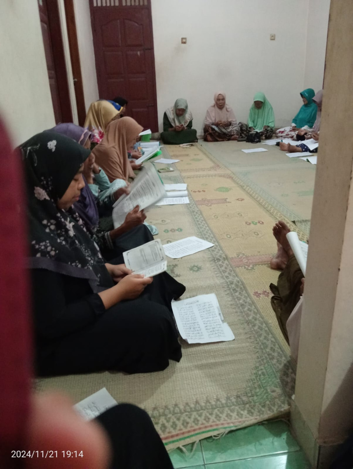 Yasinan Rutin Ibu2 Padukuhan Ceper