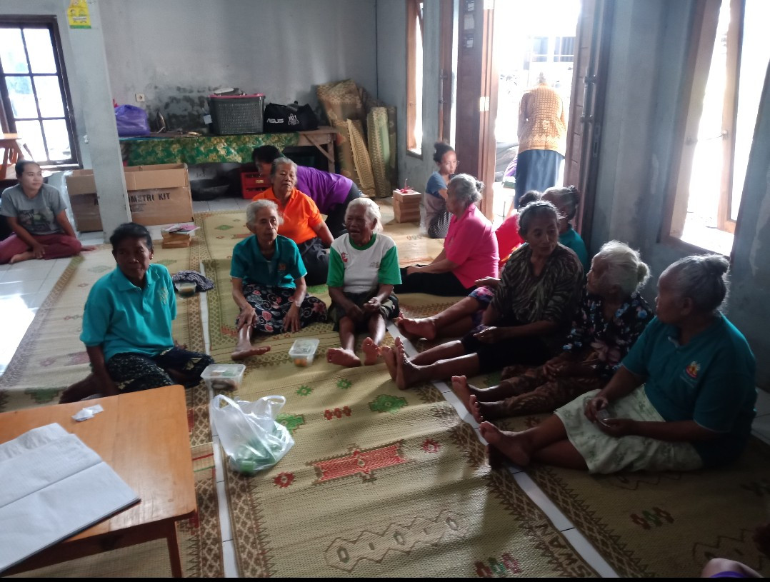 Posyandu lansia dusun sawahan kidul
