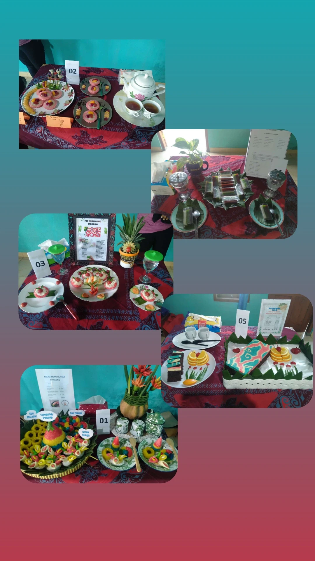 Lomba Kreasi singkong peringatan hari ibu di padukuhan Bakungan