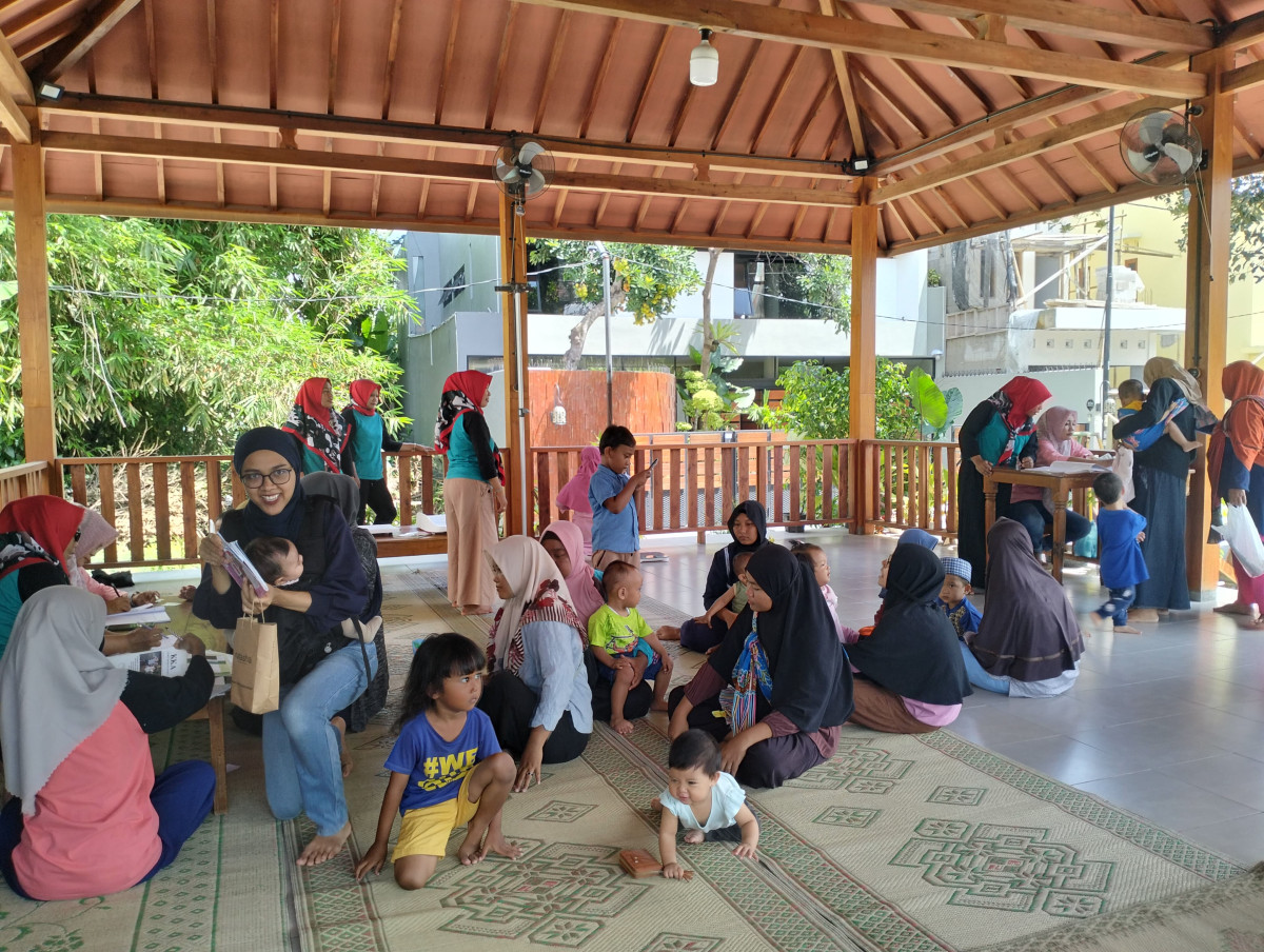 Kegiatan BKB Melati padukuhan Malangrejo