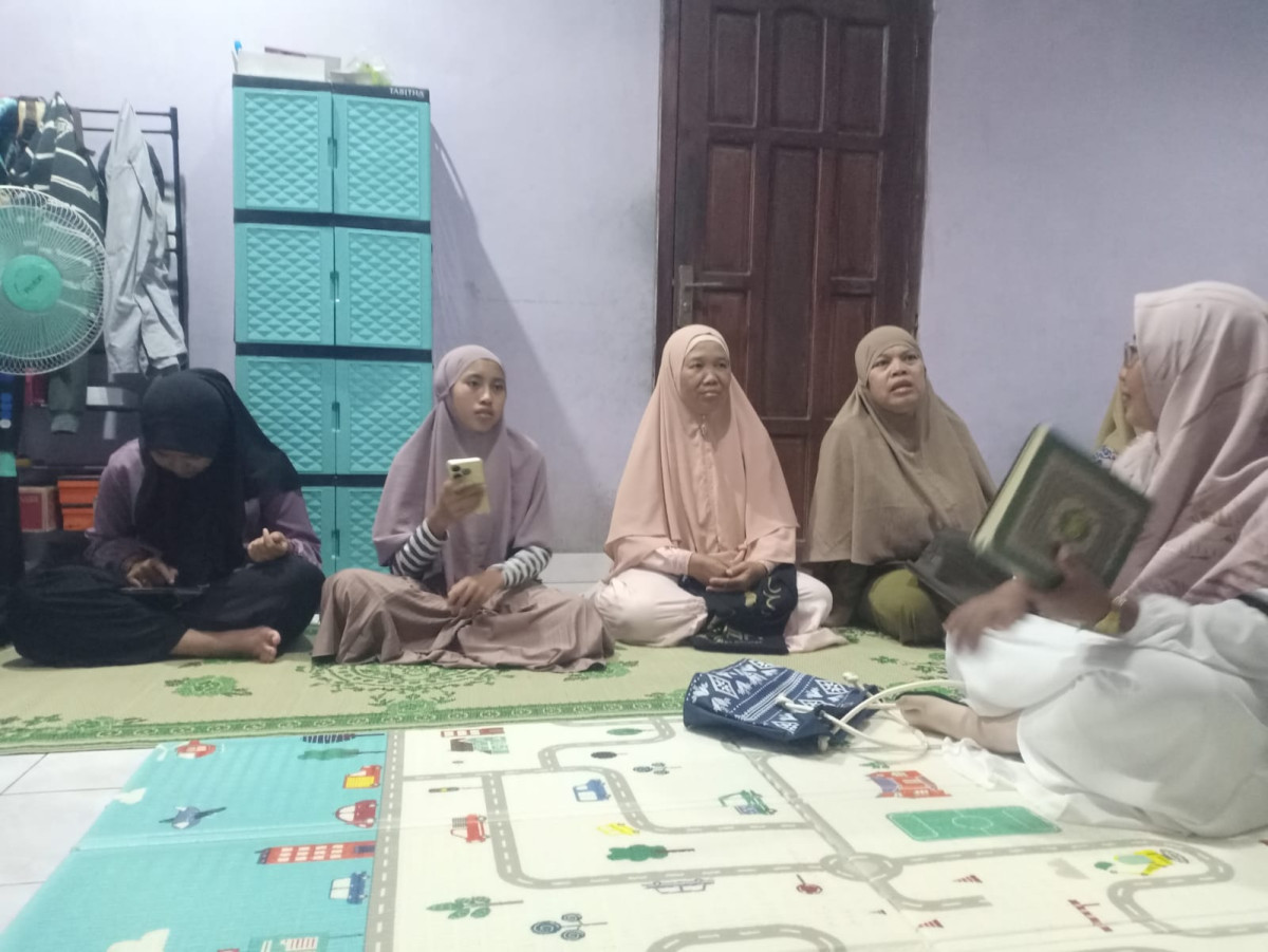 Pengajian Rutin Malam Jumat ibu ibu Padukuhan Bakungan