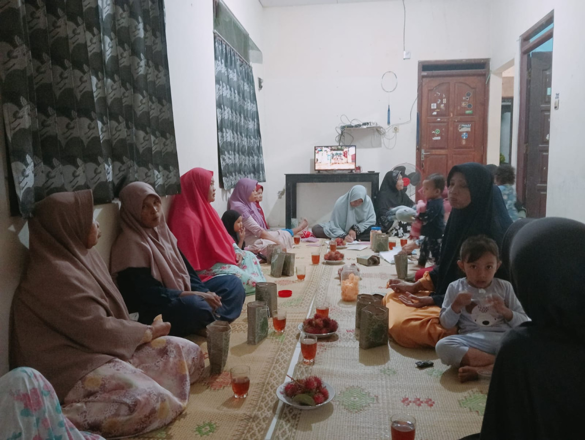 Pertemuan Dasawisma durian Padukuhan Krajan