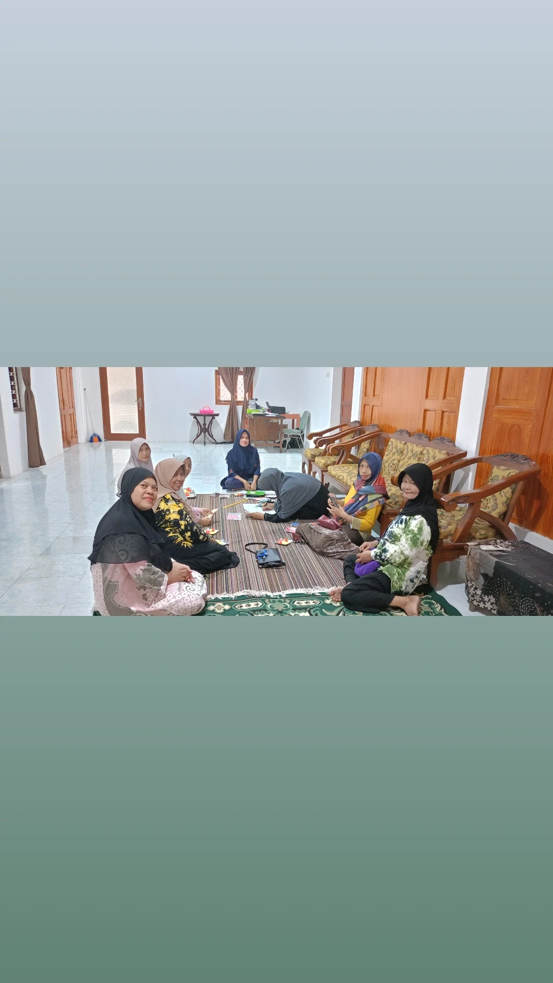 Pertemuan rutin PKK RT 04 padukuhan Bakungan