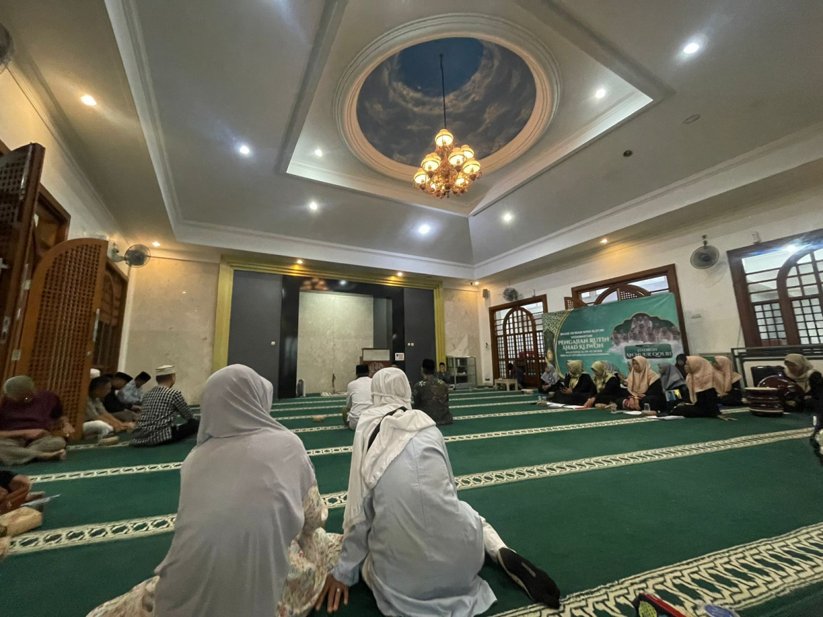 Pengajian Ahad Kliwon di Masjid An Nuur Padukuhan Blotan