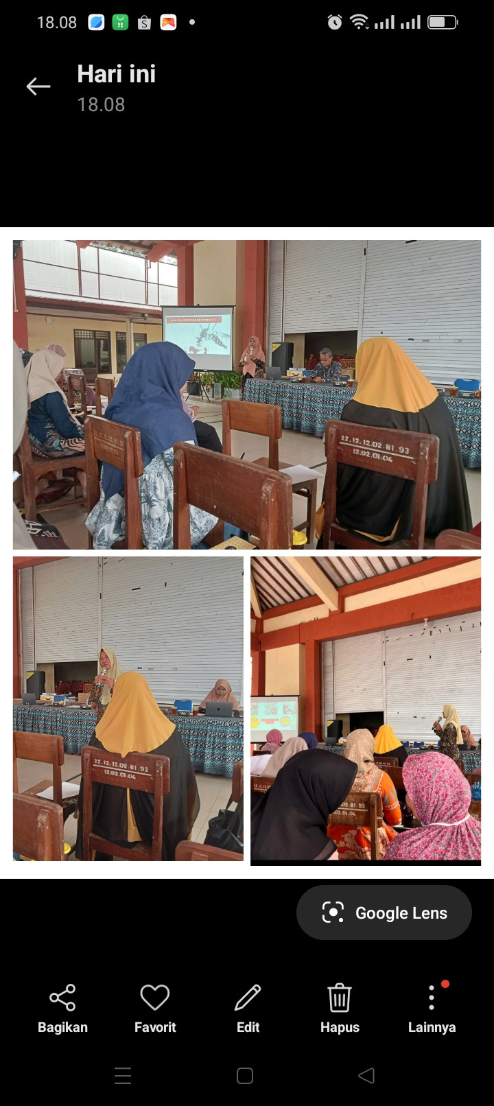 Menghadiri pertemuan jumantik kader kesehatan padukuhan Tegalsari