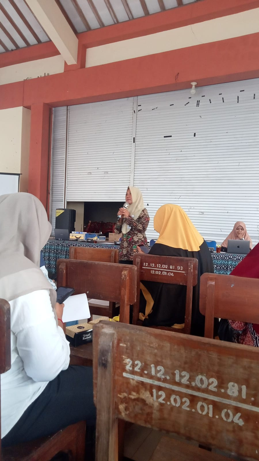 Penyuluhan jentik yg di hadiri oleh kader krajan