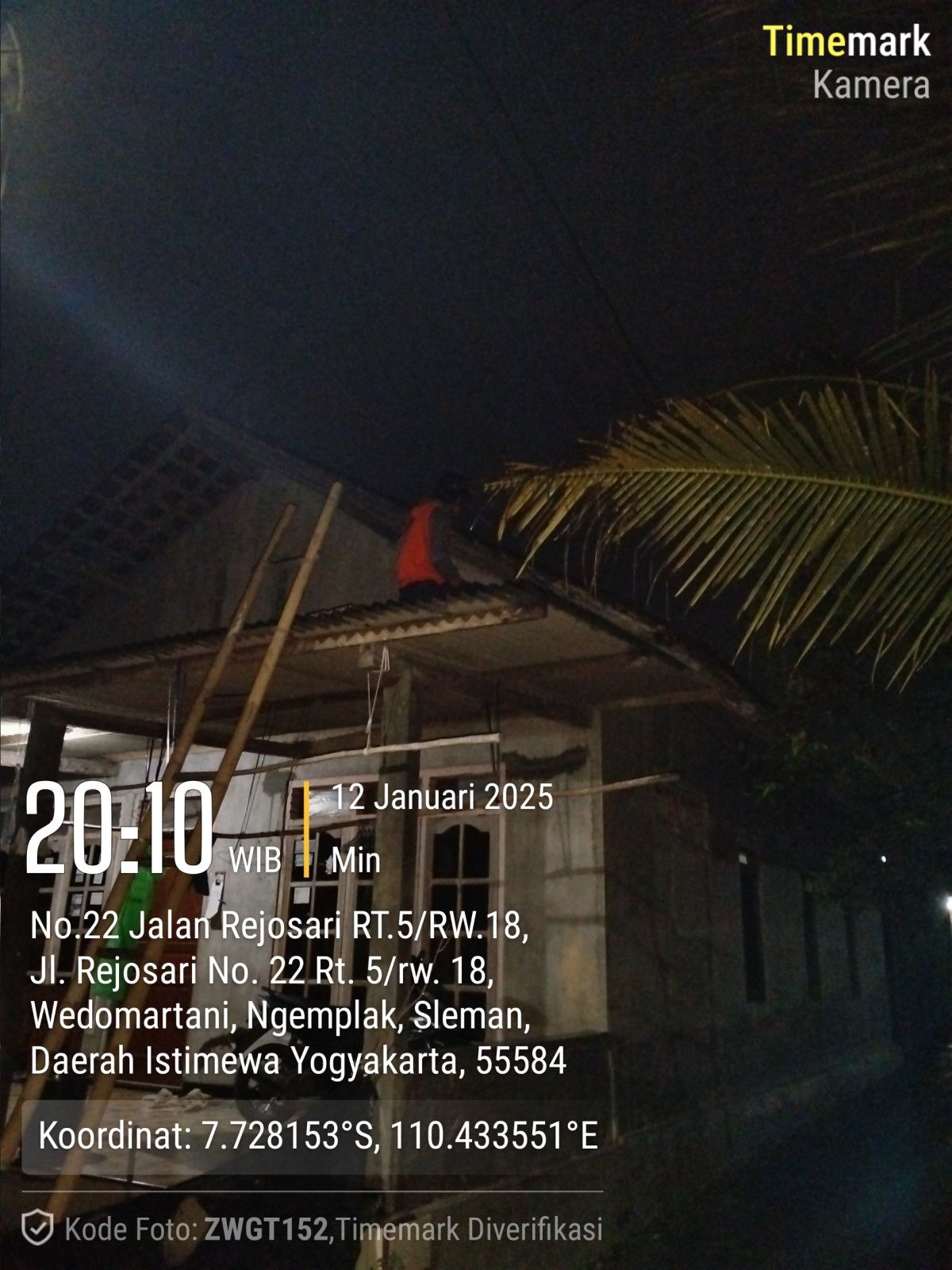 Eksekusi rumah tawon vespa padukuhan wonosari