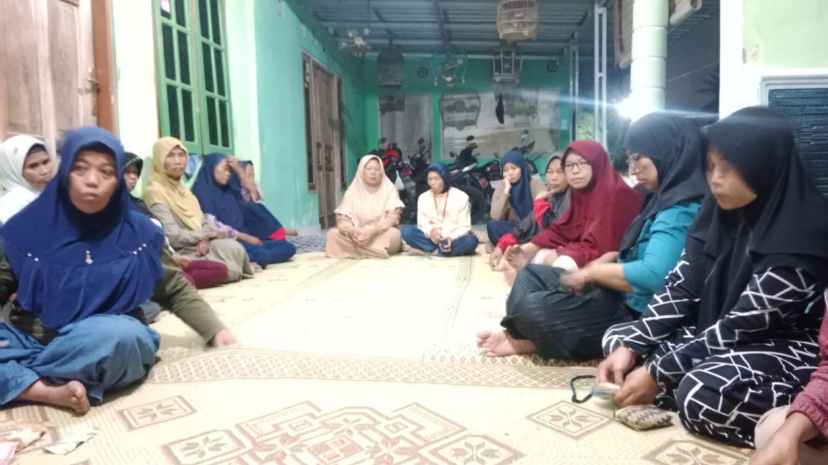 Pertemuan PKK RW 14 Padukuhan Tonggalan