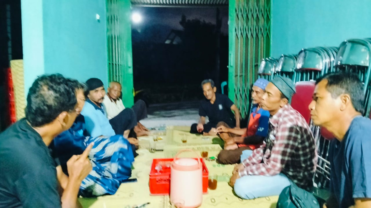 Pertemuan kelompok ternak Mulyo Sembodo