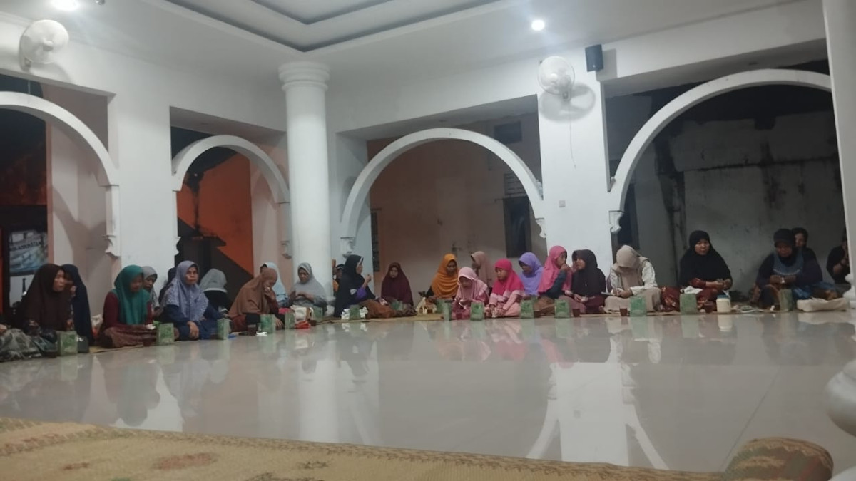 Yasinan rutin  warga dusun babadan