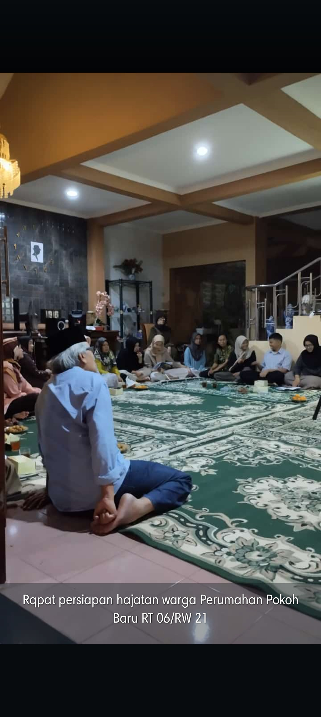 Rapat Persiapan Pernikahan Warga RW 21 Padukuhan Pokoh