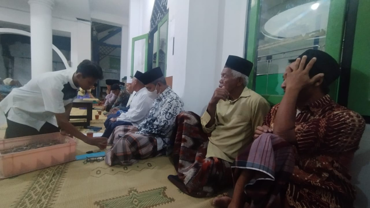 Yasinan rutin  warga dusun babadan