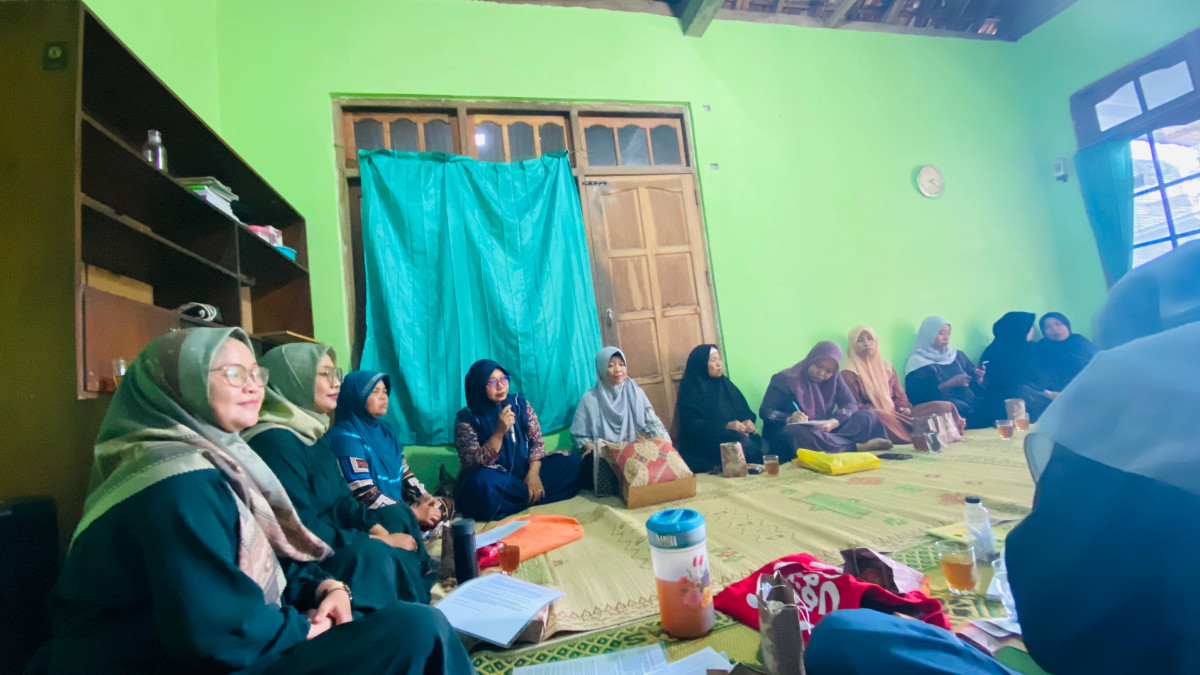 Sambutan dari pembinaan pkk RW