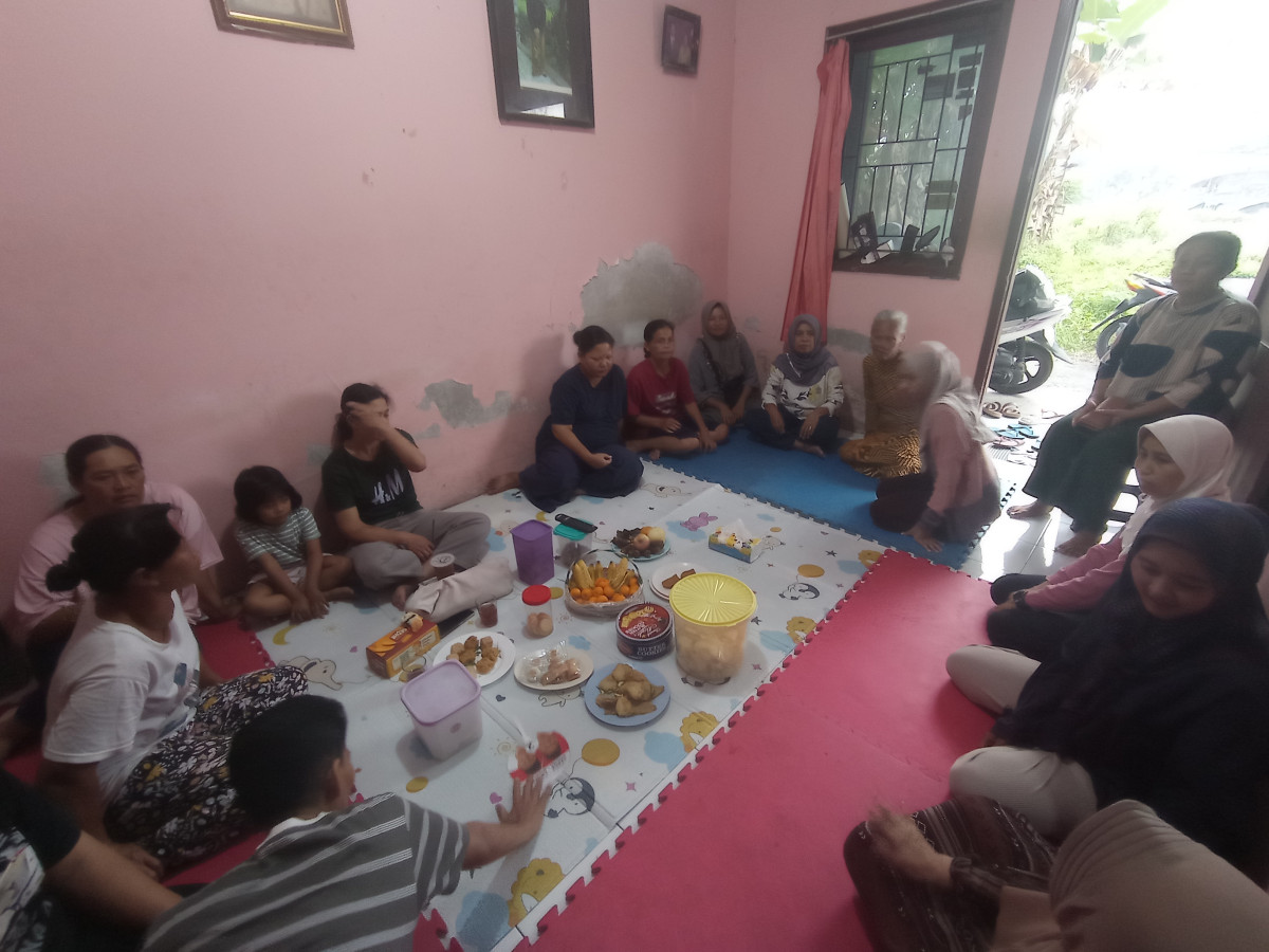 Besuk orang sakit warga babadan